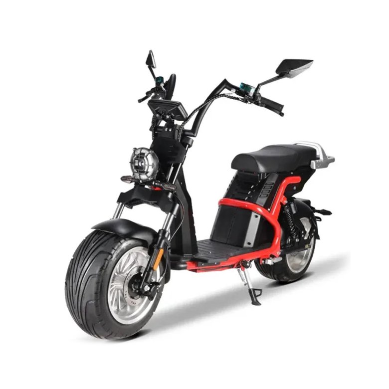 Электроскутер white siberia pro black edition