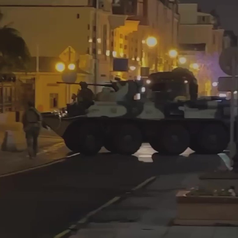 Колонна военной техники