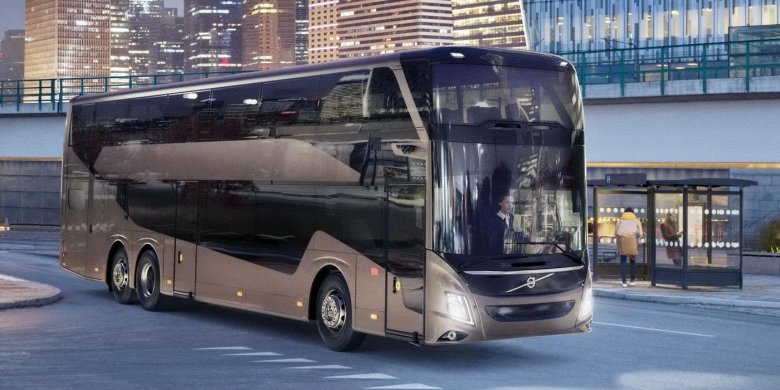 Автобус volvo double decker 2020