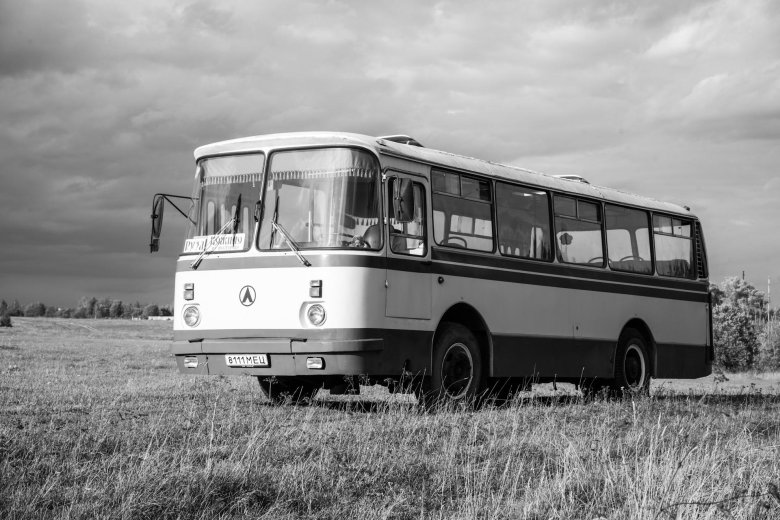 Старые советские автобусы