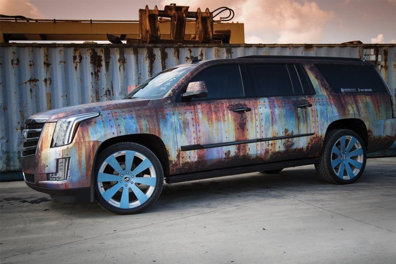 Винил на кадиллак эскалейд