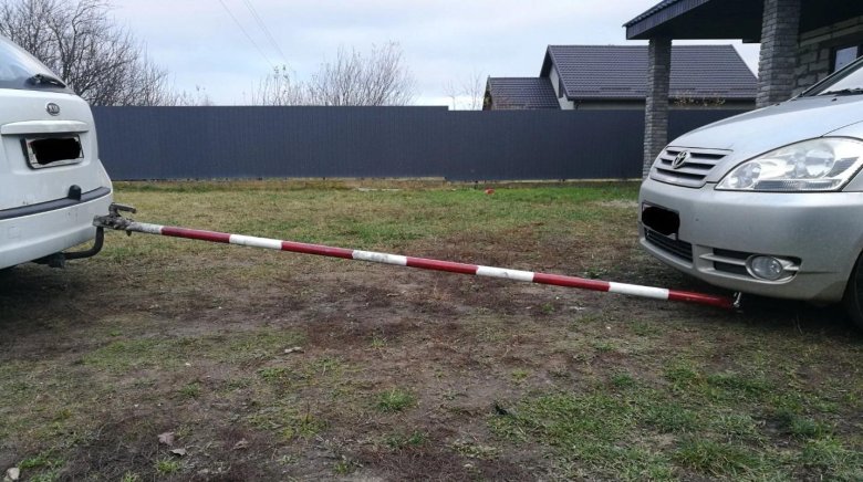 Буксировка на жесткой сцепке