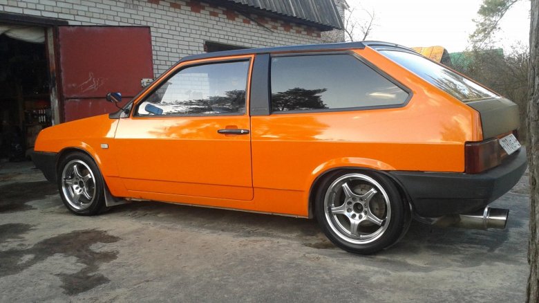 Ваз 2108 оранжевая