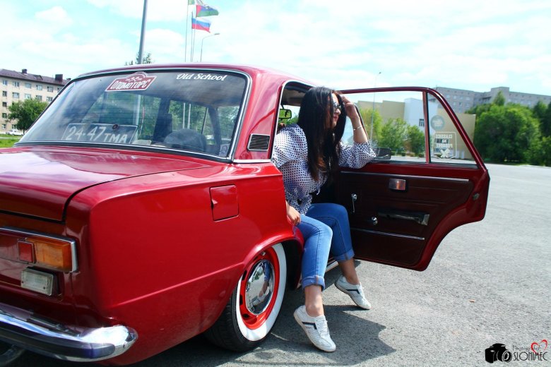 Ваз 2107 калифорнийский мак