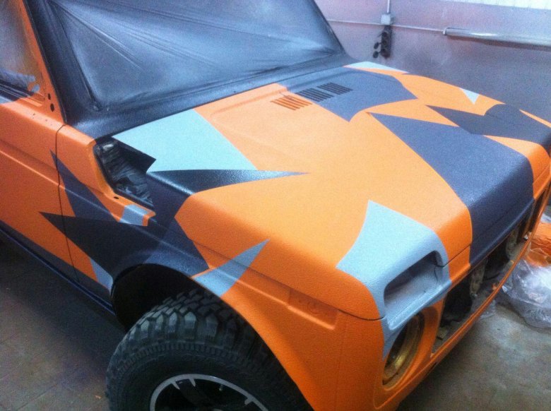 Нива оранжевый раптор