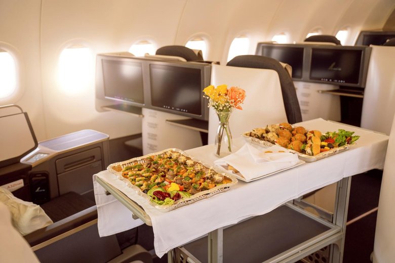 Бизнес класс в самолете