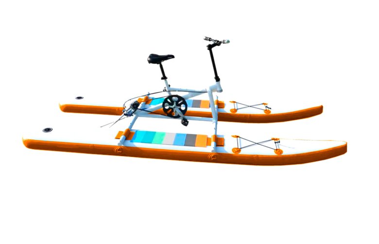 Лодка с педалями