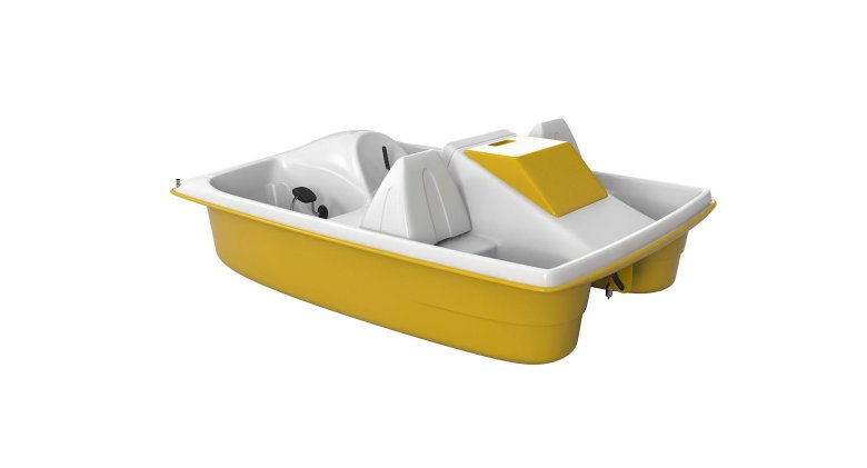 Катамаран педальный дельфин