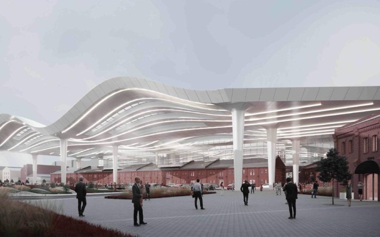 Вокзал всм в санкт-петербурге проект