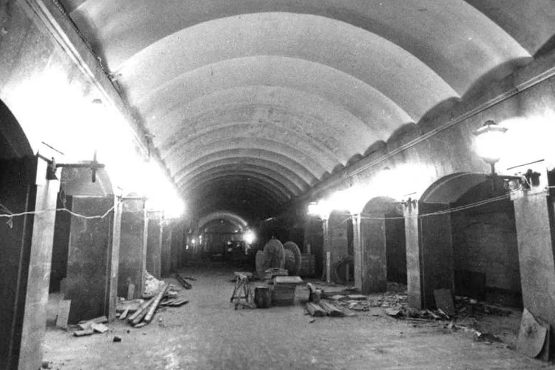 Метро ленинград 1955