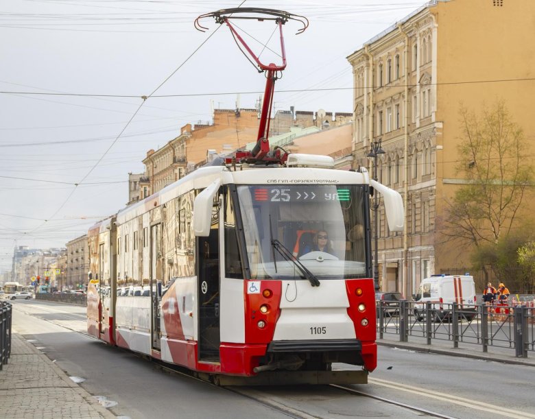 Трамвай санкт петербург лвс 2005