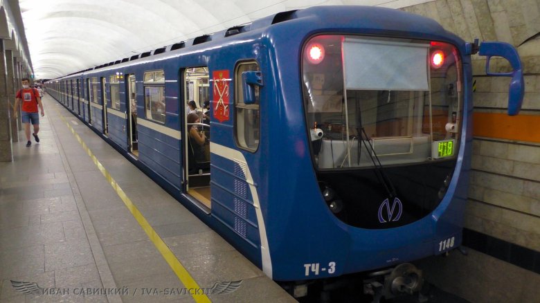 Поезда метро санкт петербурга