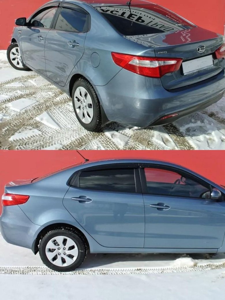 Br7 киа рио краска