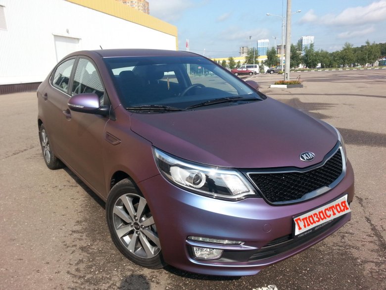 Киа рио цвета