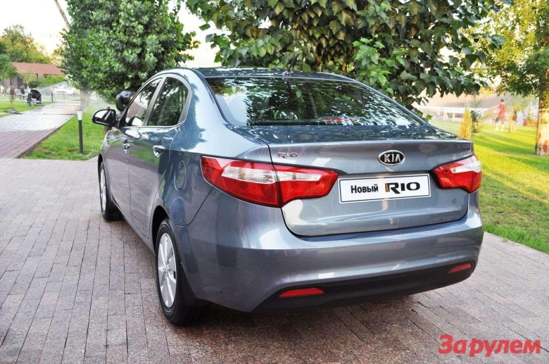Цвета киа рио 3