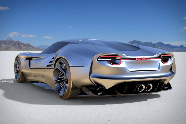 Alfa romeo montreal vision gt