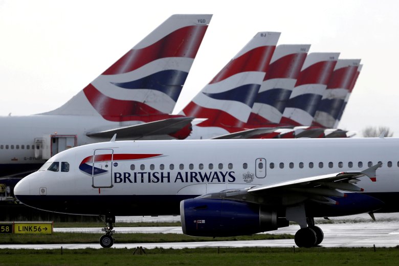 Парк самолетов british airways