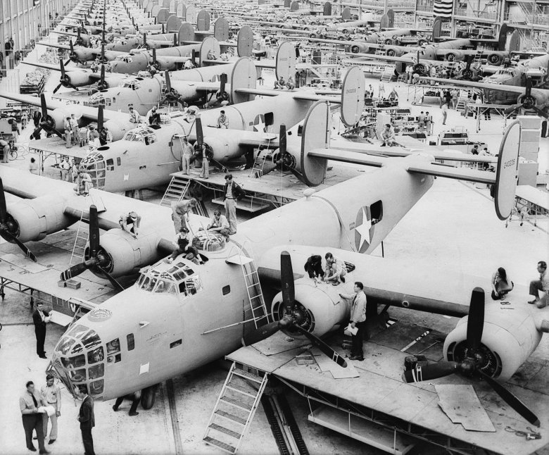 Сша 2 мировая война завод