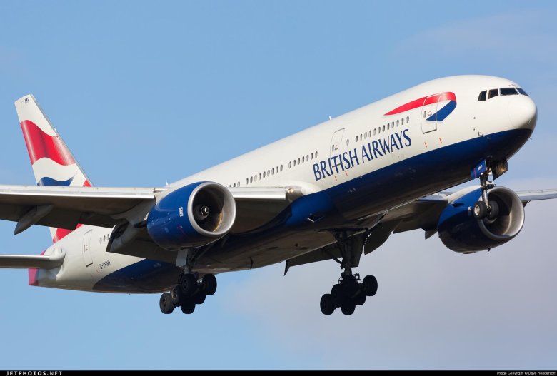 Самолет бритиш эйрлайнс