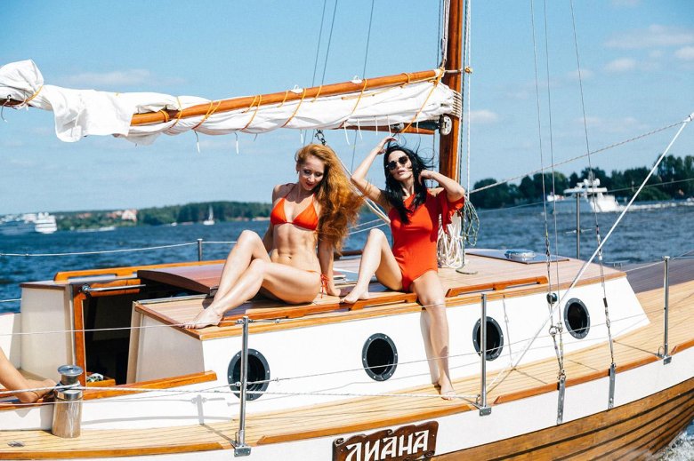 Фотосессия на яхте