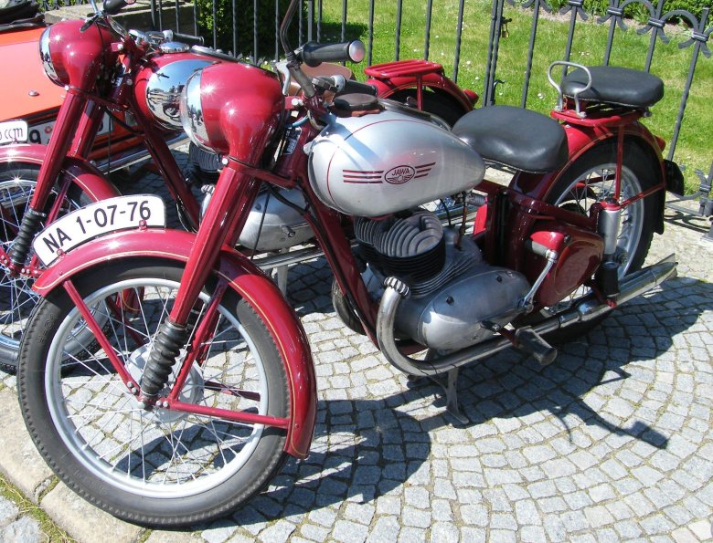 Мотоцикл jawa