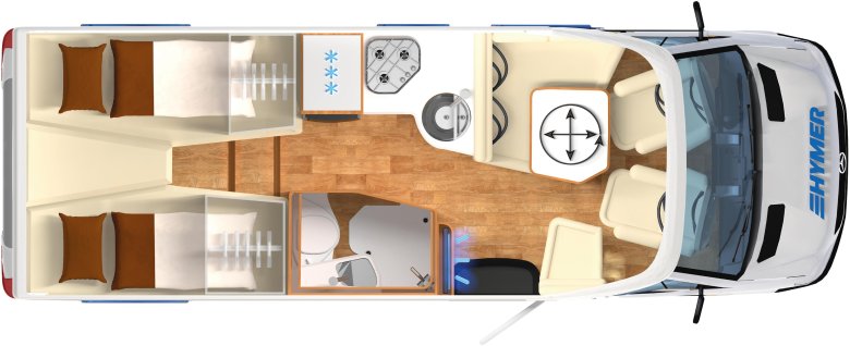 Автодом hymer bmc t680