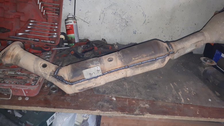 Пламегаситель вместо катализатора