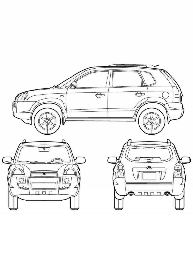 Габариты хендай туксон 2007