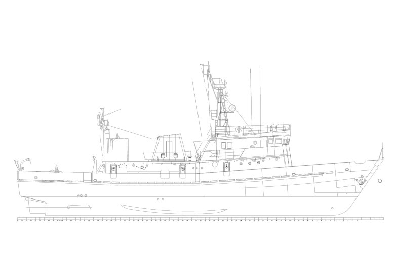 Морской буксир пр 733 чертежи
