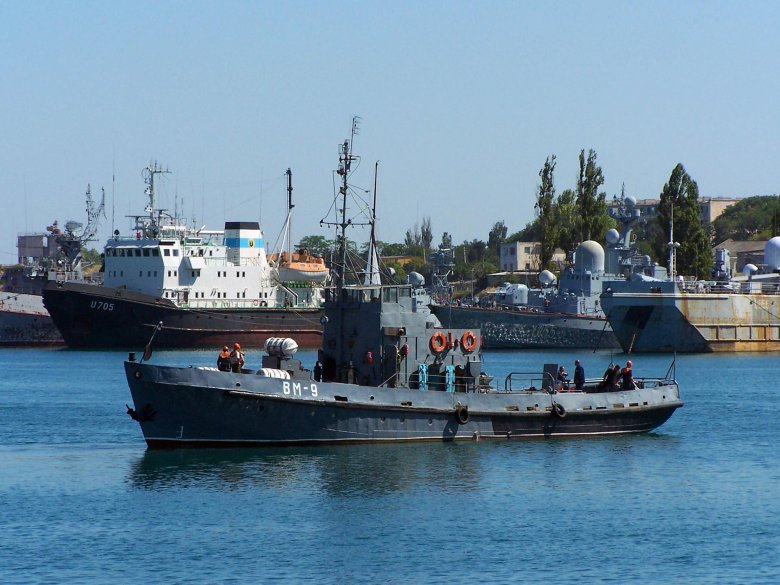 Военно морская база в очакове