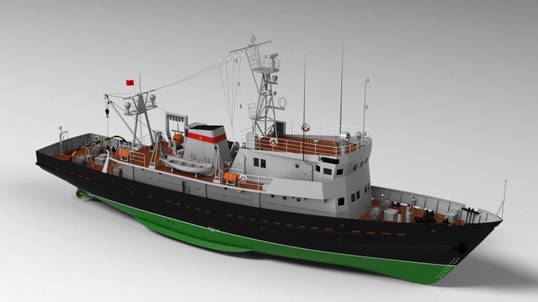 Малый рыболовный сейнер-траулер (мрс-150)