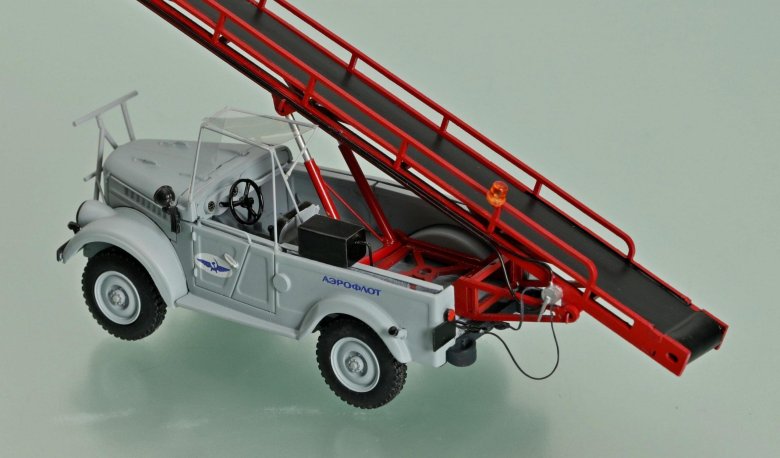 Газ 52 автолестница пожарная