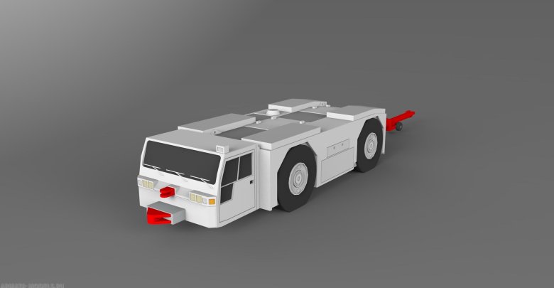 Аэродромный тягач schopf f396c