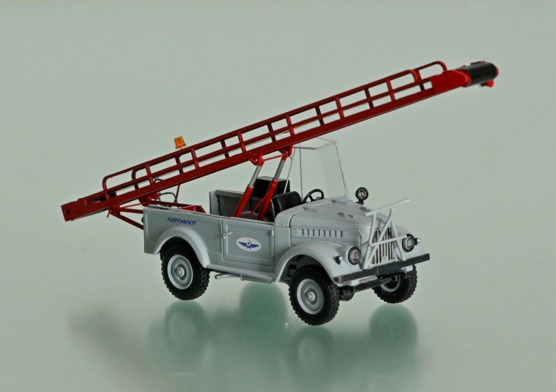 Газ 52 автолестница пожарная