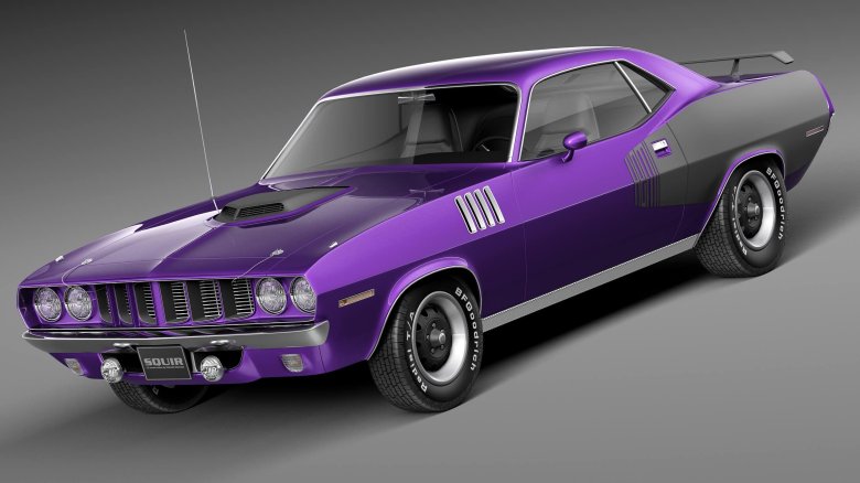 Plymouth barracuda hemi blueprint