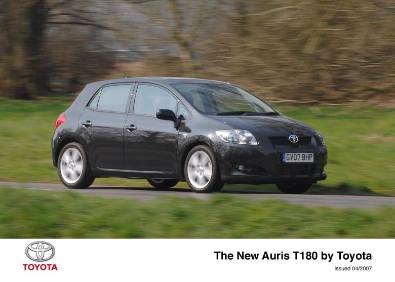 Toyota auris 1 поколение