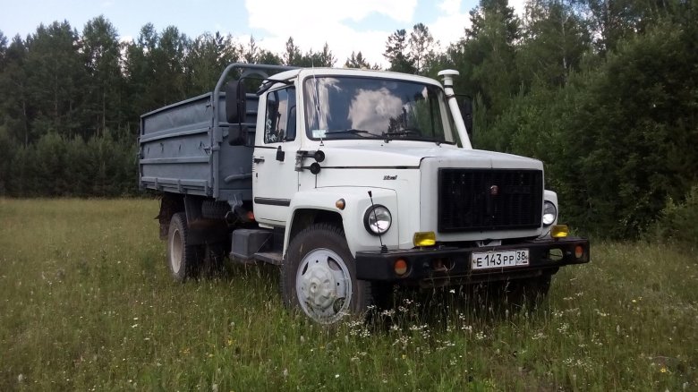 Грузовик газ 3309 самосвал