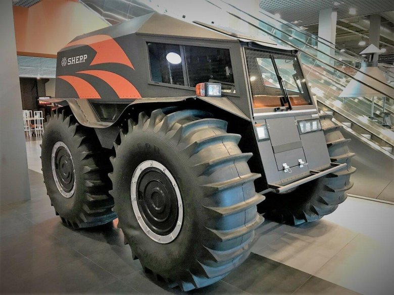 Вездеход амфибия шерп