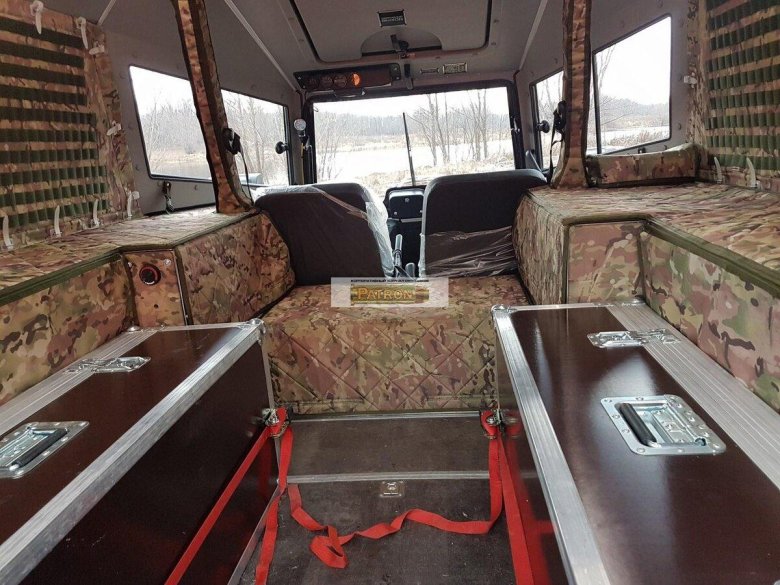 Вездеход шерп кабина