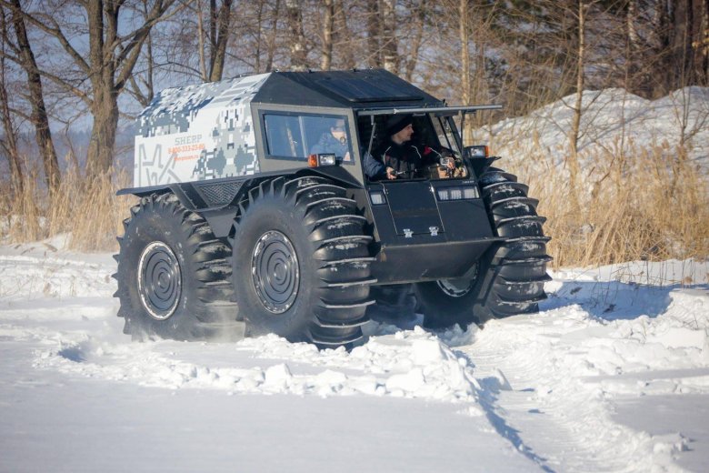 Вездеход болотоход медведь шатун