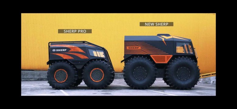 Шерп 10 колесный вездеход