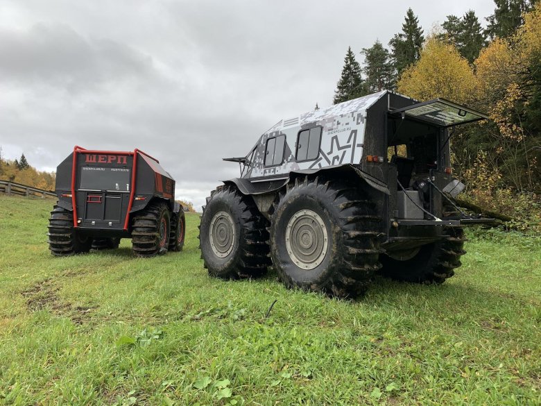 Вездеход болотоход шерп