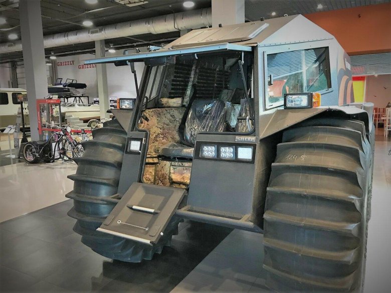 Вездеход болотоход шерп