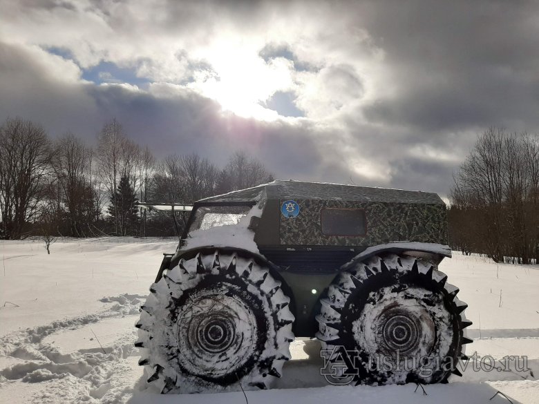 Снегоболотоход медведь м5