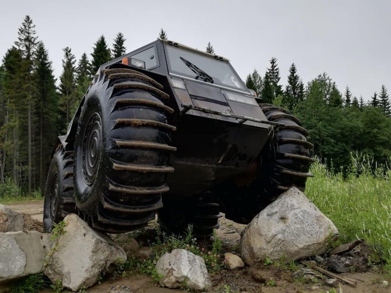 Вездеход болотоход шерп