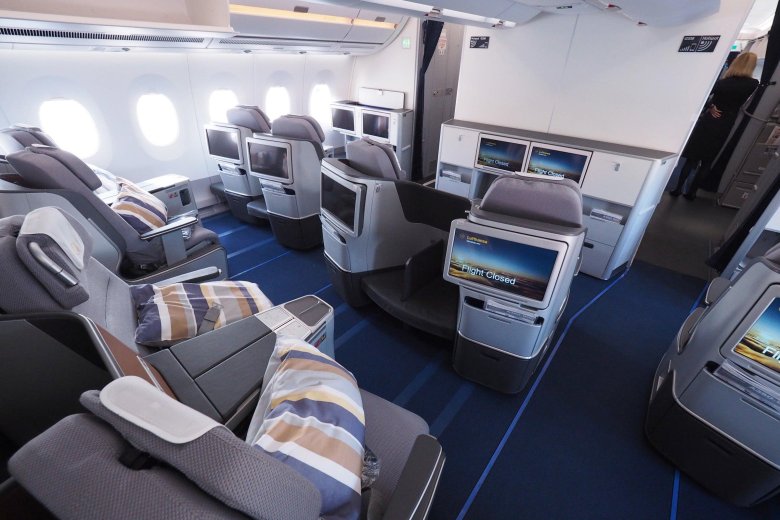 Airbus a350 бизнес класс