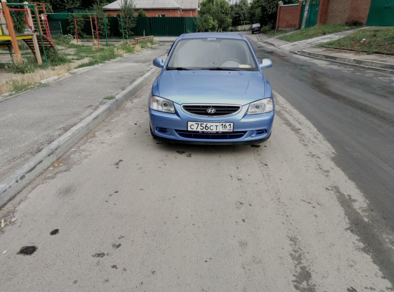 Hyundai accent тагаз 2004