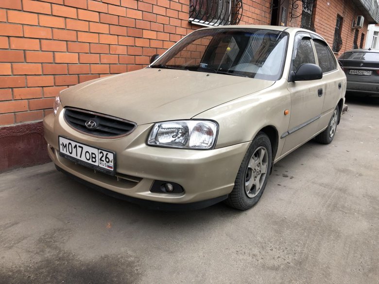 Хендай акцент 2008