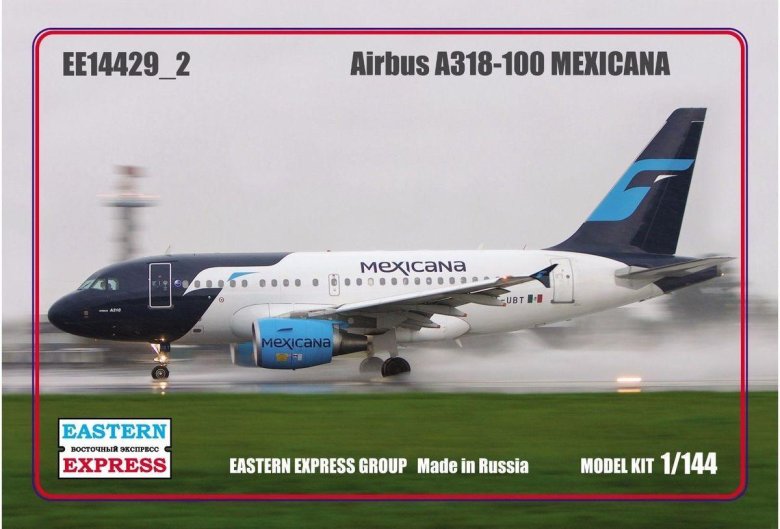 A 318 mexicana масштаб 1/144