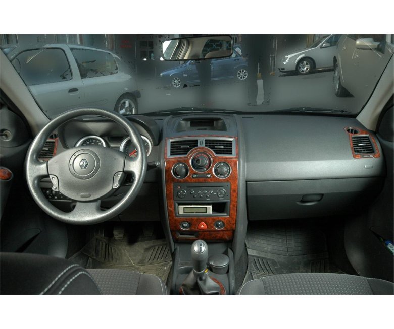 Renault megane 2 салон